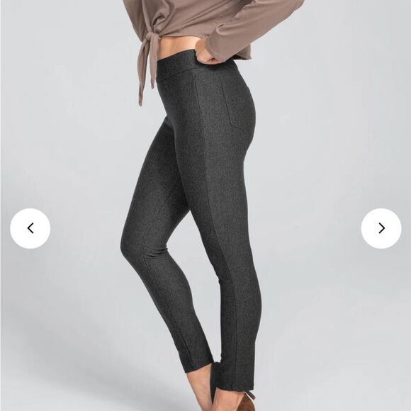 Honeylove shaping Gray dress pants- like new!EUC! Size small - Picture 3 of 10